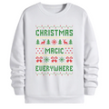 TOBU Unisex / Regular Şardonlu Sweatshirt / Magic Everywhere
