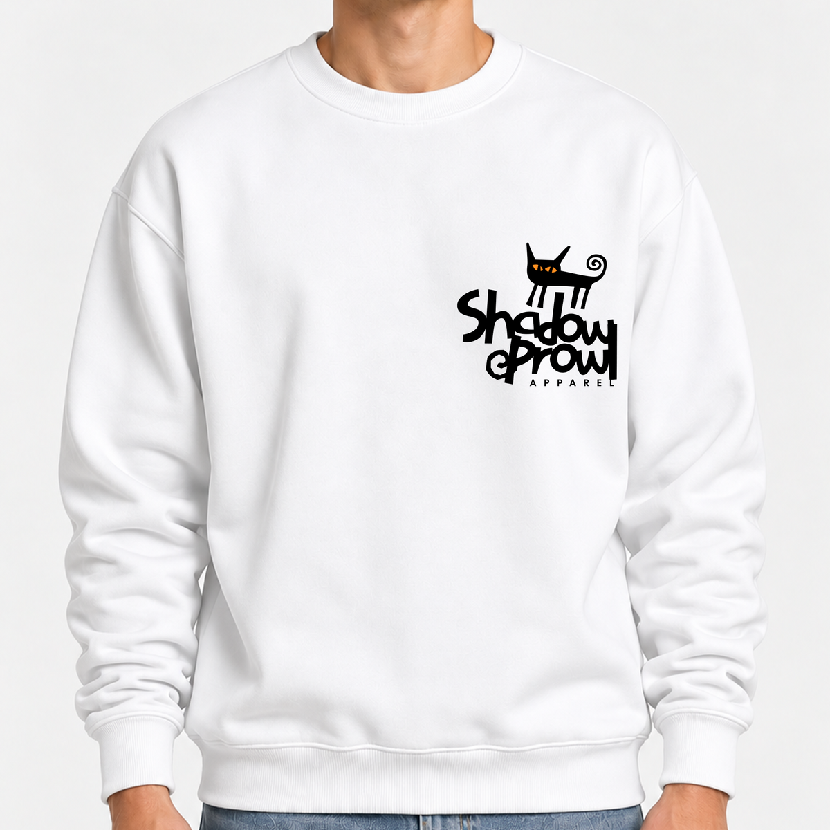 TOBU Unisex / Regular Şardonlu Sweatshirt / Shadow Prow
