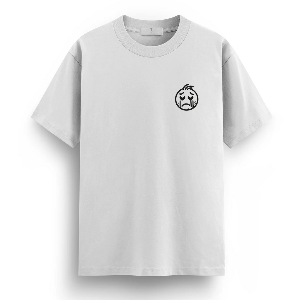 Regular T-shirt / unhappy