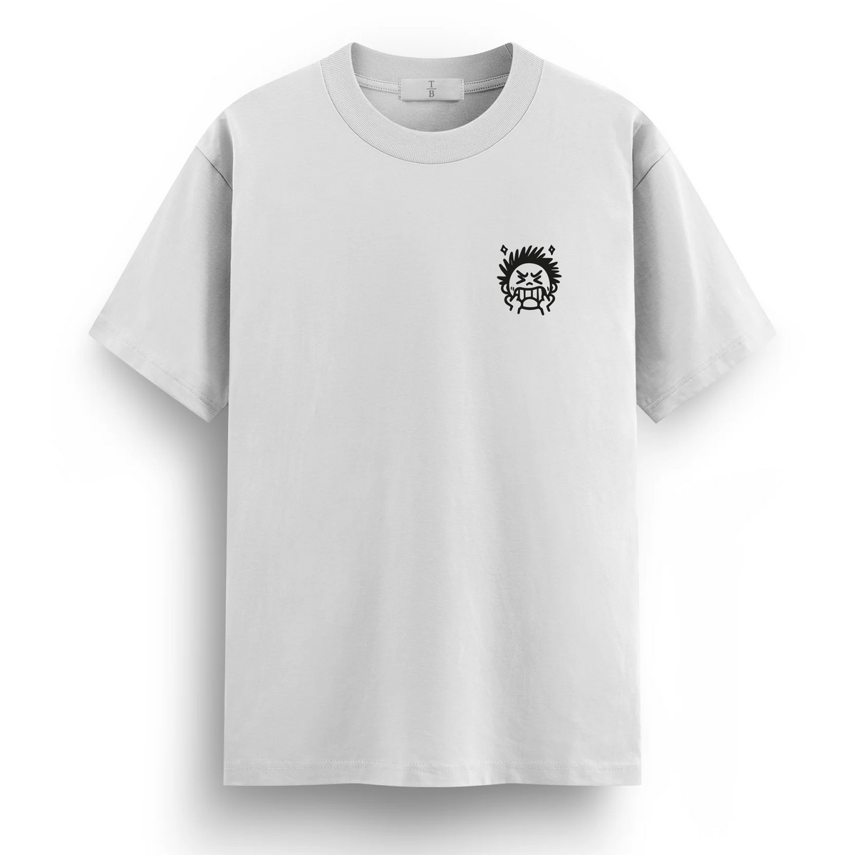 Regular T-shirt / angry