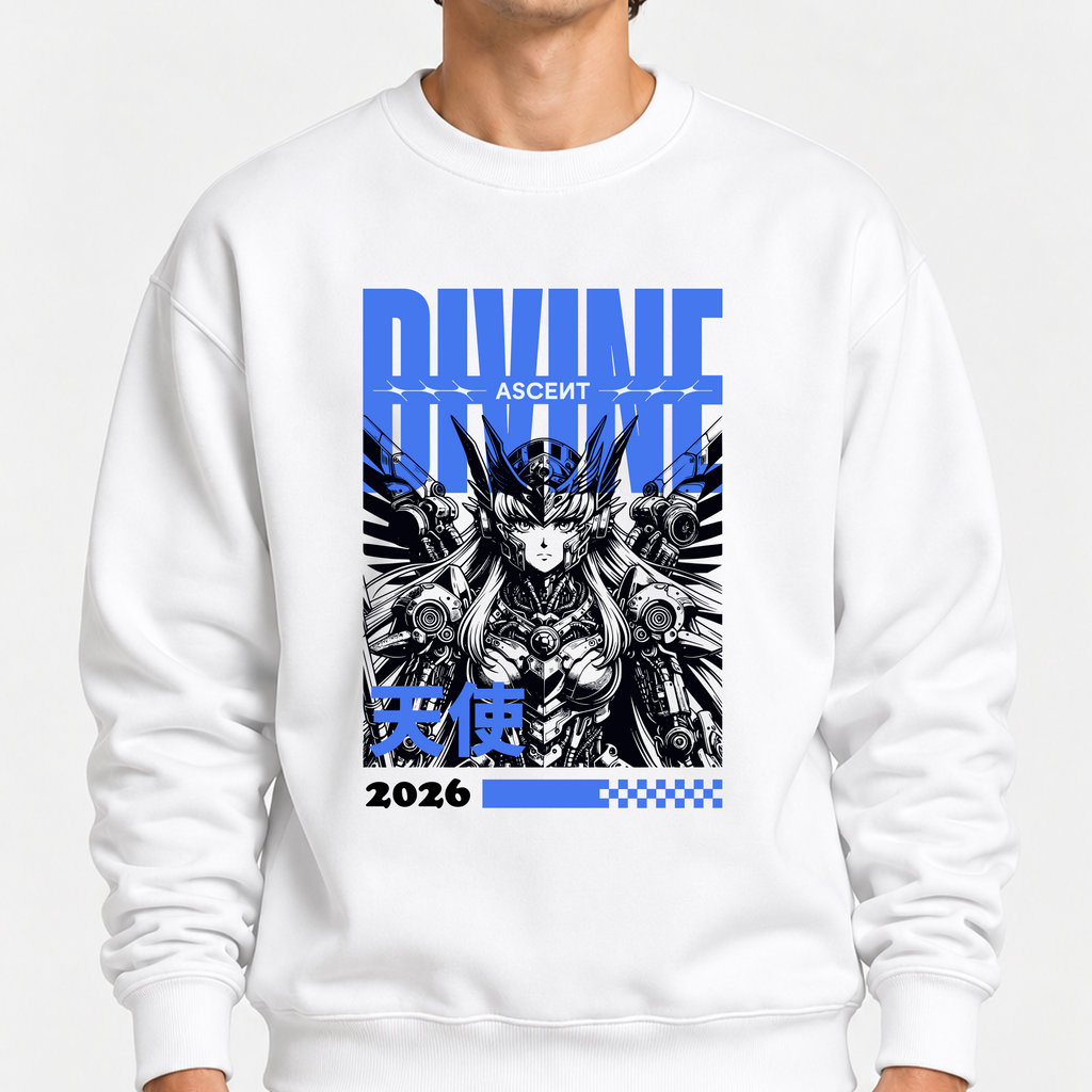 TOBU Unisex / Regular Şardonlu Sweatshirt / Ascent