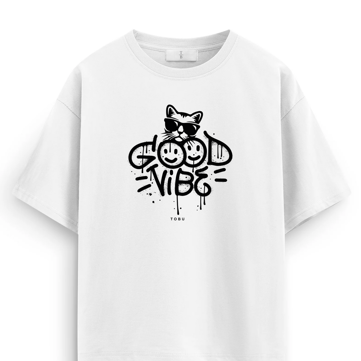 Oversize T-shirt / Mindset / Good Vibes