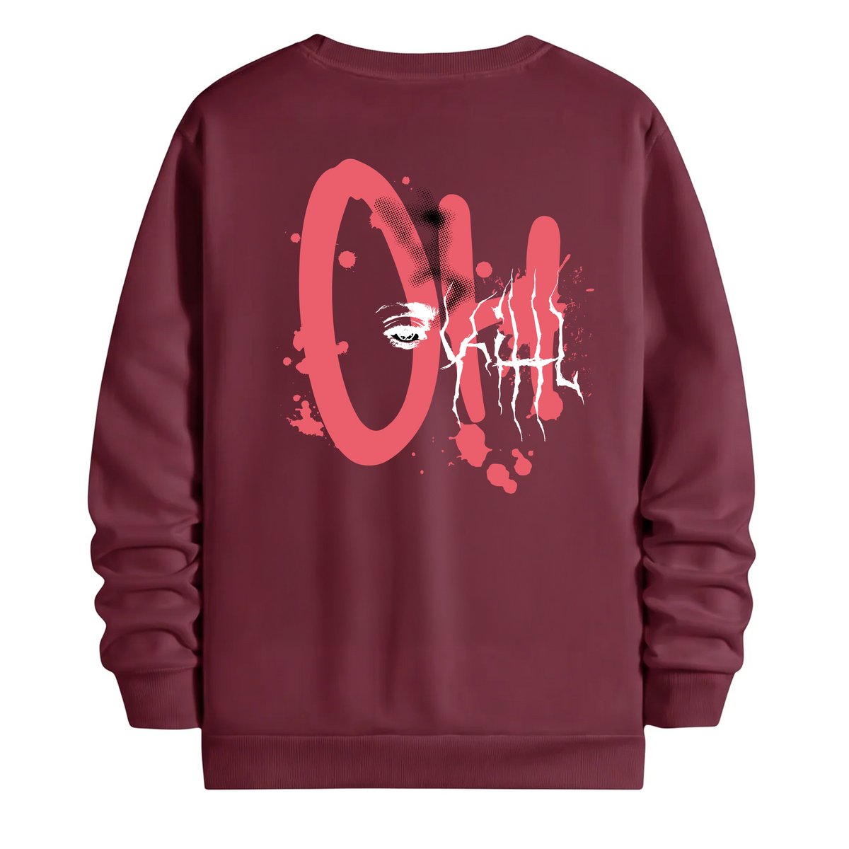 TOBU Unisex / Regular Şardonlu Sweatshirt / OH