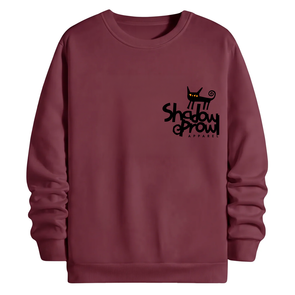 TOBU Unisex / Regular Şardonlu Sweatshirt / Shadow Prow