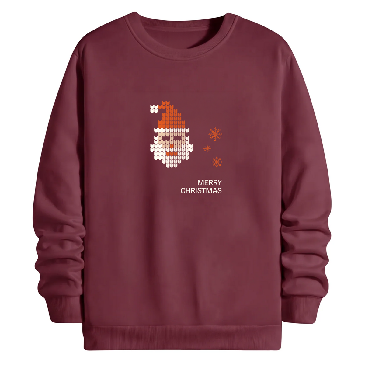 TOBU Unisex / Regular Şardonlu Sweatshirt / Merry Christmas 2