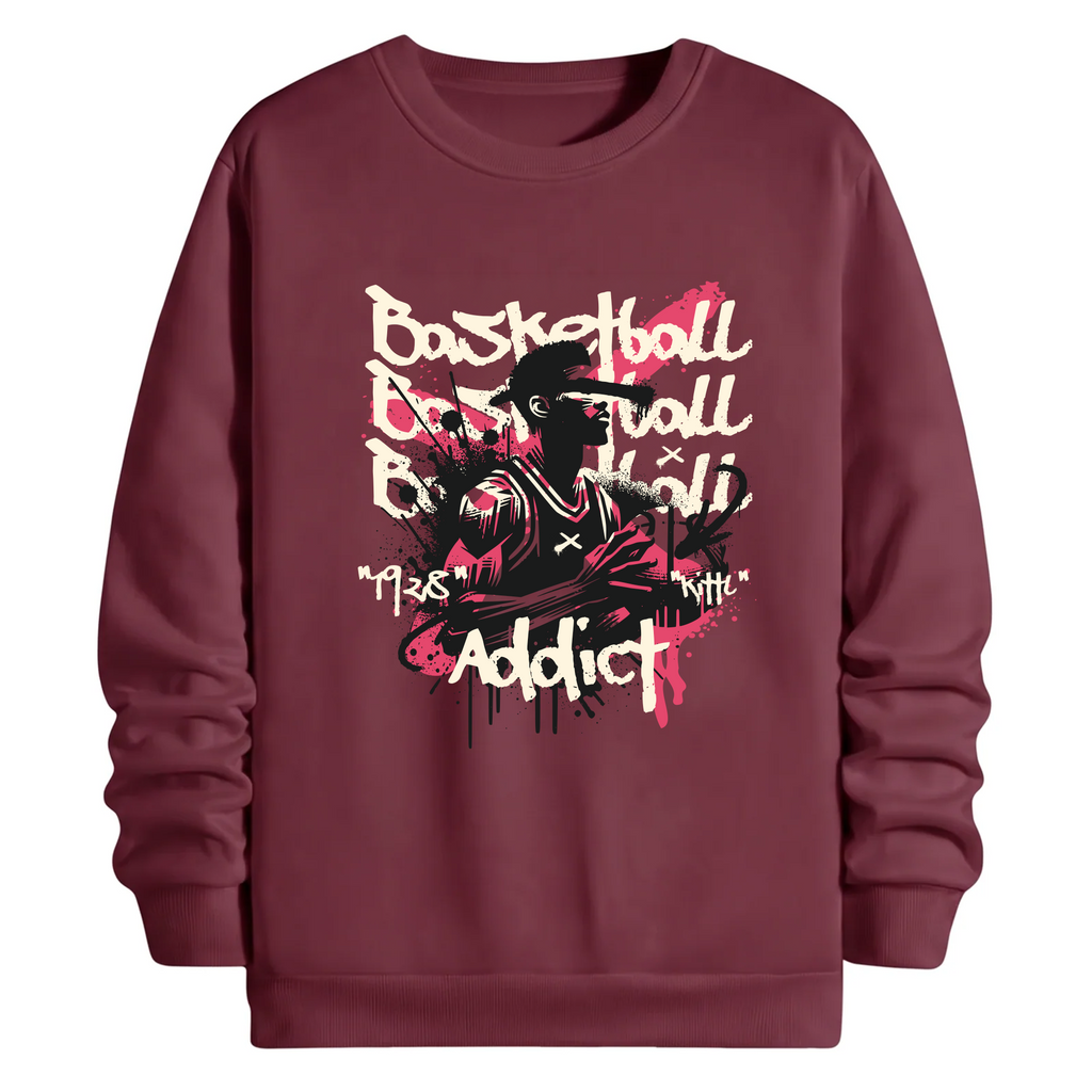 TOBU Unisex / Regular Şardonlu Sweatshirt / Addict