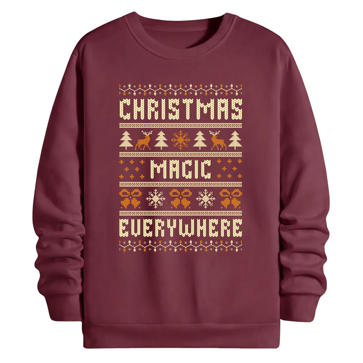 TOBU Unisex / Regular Şardonlu Sweatshirt / Magic Everywhere
