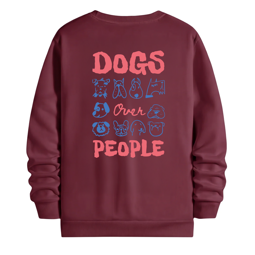 TOBU Unisex / Regular Şardonlu Sweatshirt / Dogs