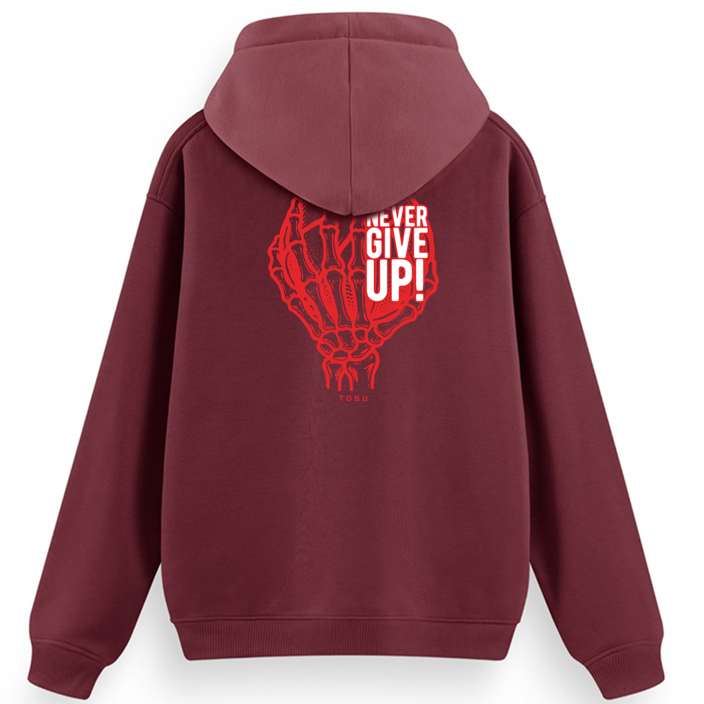 Regular Hoodie / Never Give up
