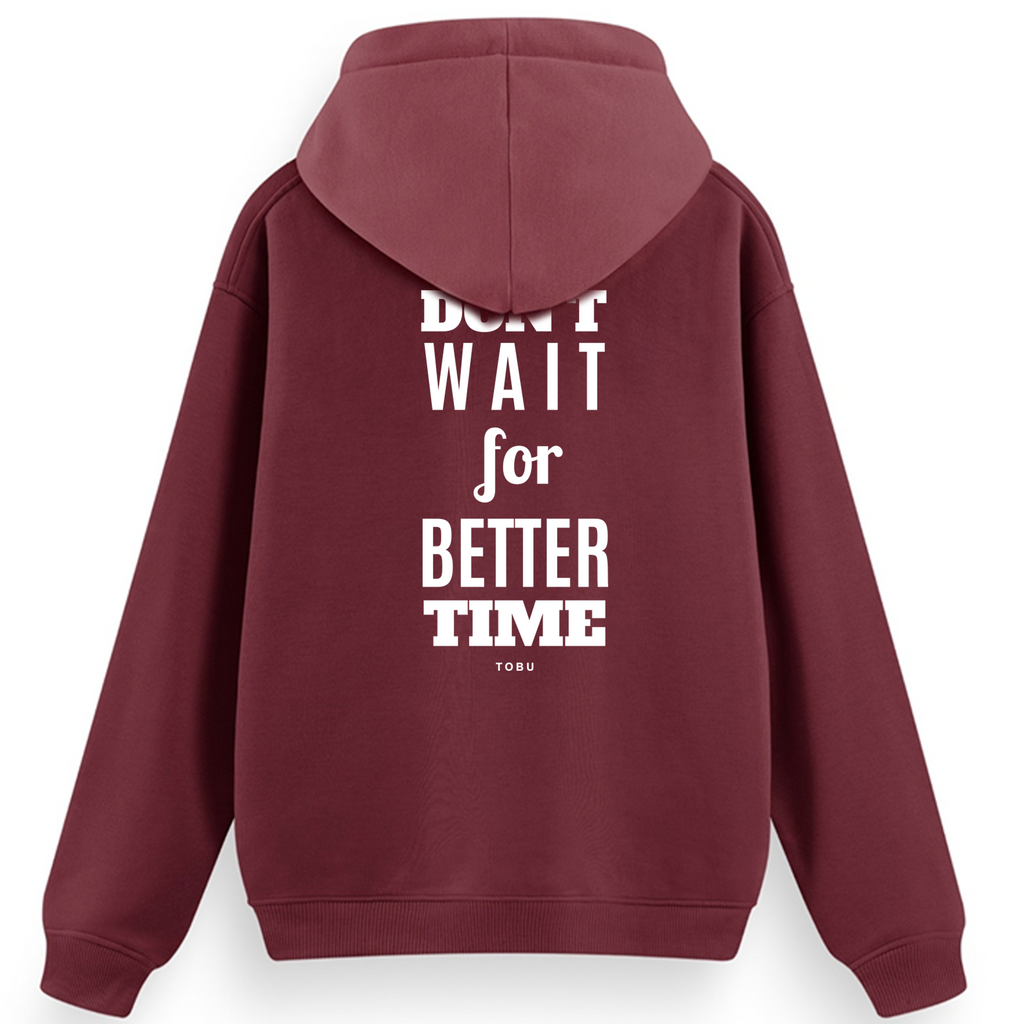 Regular Hoodie /  Don't Wait