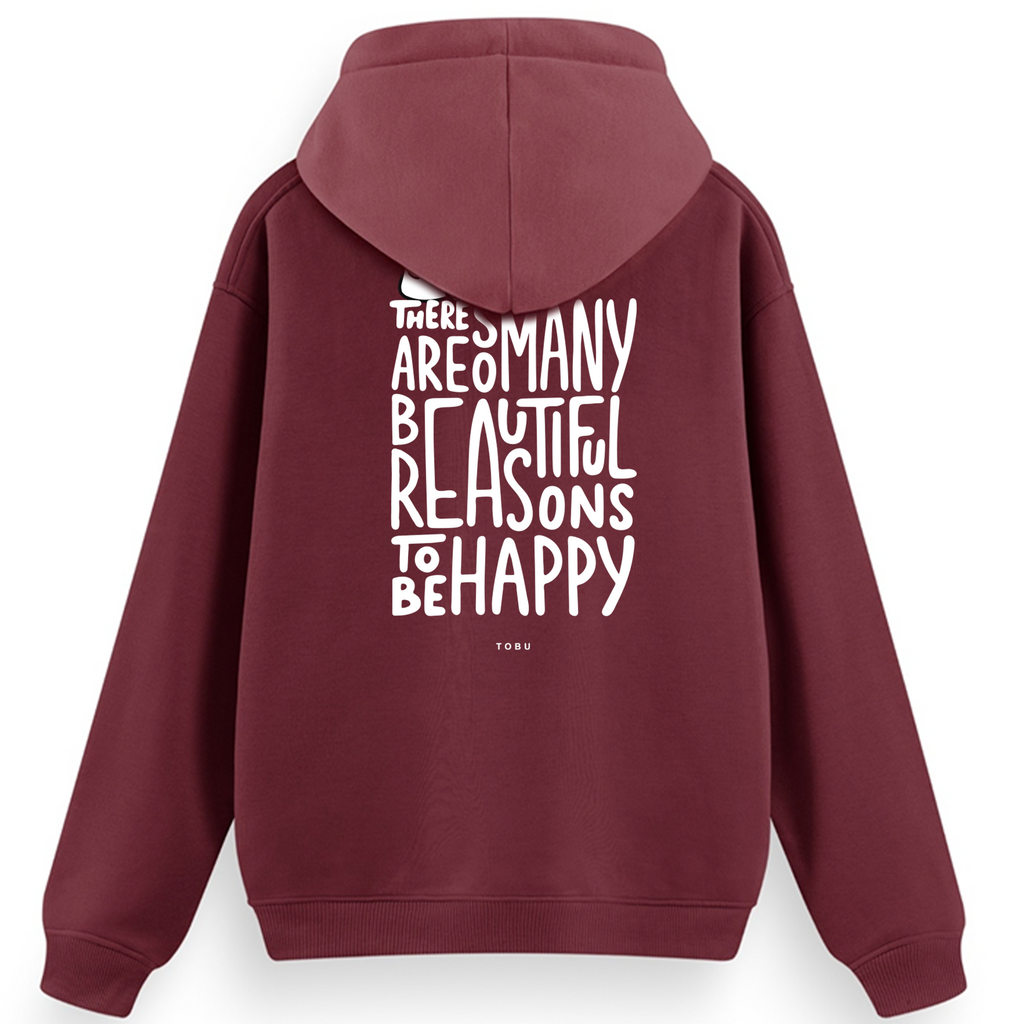 Regular Hoodie /  To Be Happy