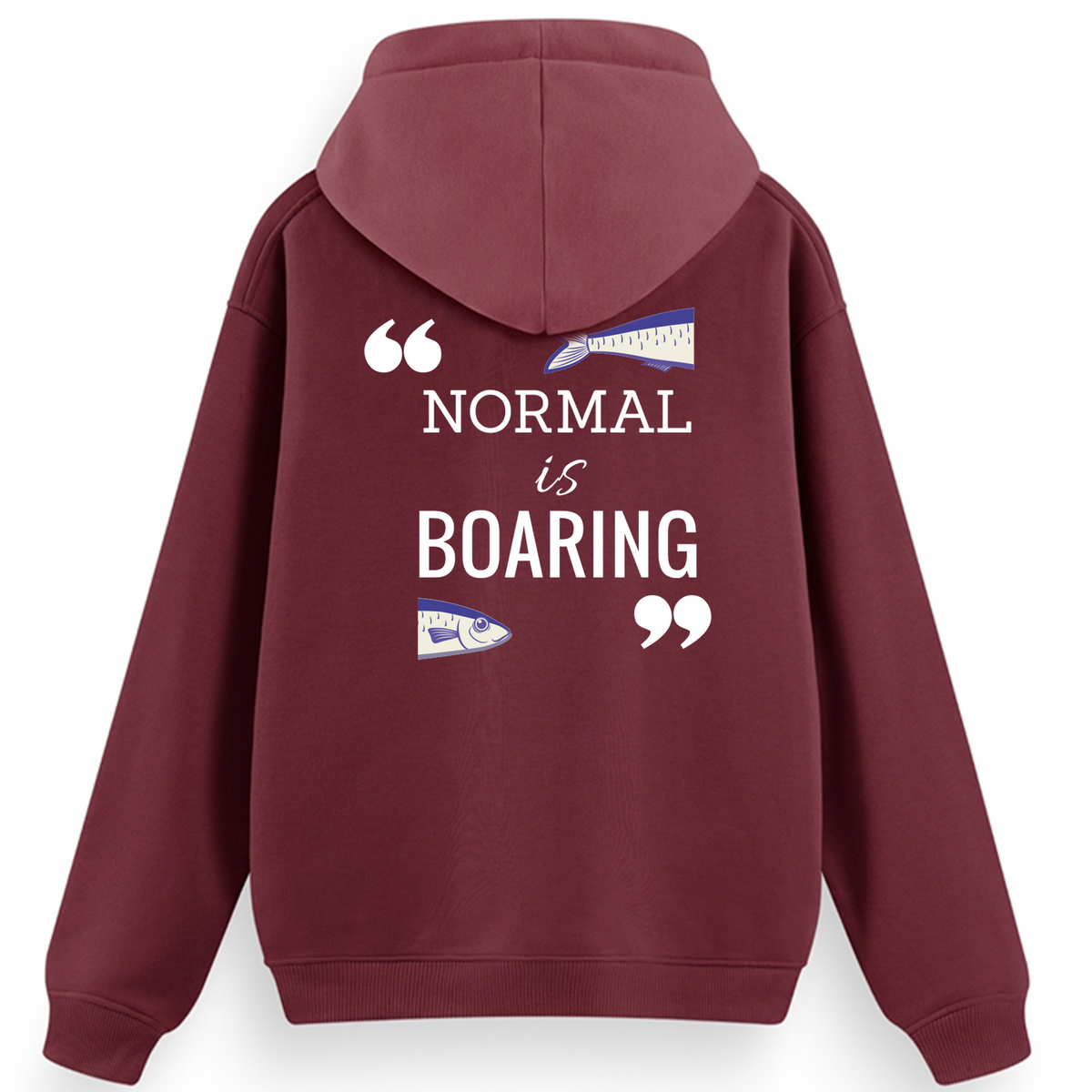 Regular Hoodie / Normal is Boaring