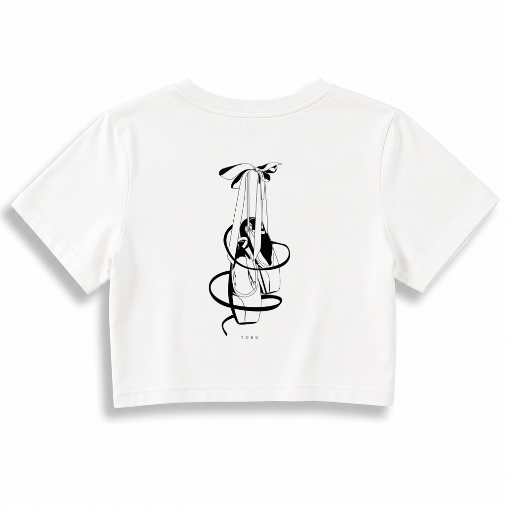 Kadın Crop Tshirt / Balerin