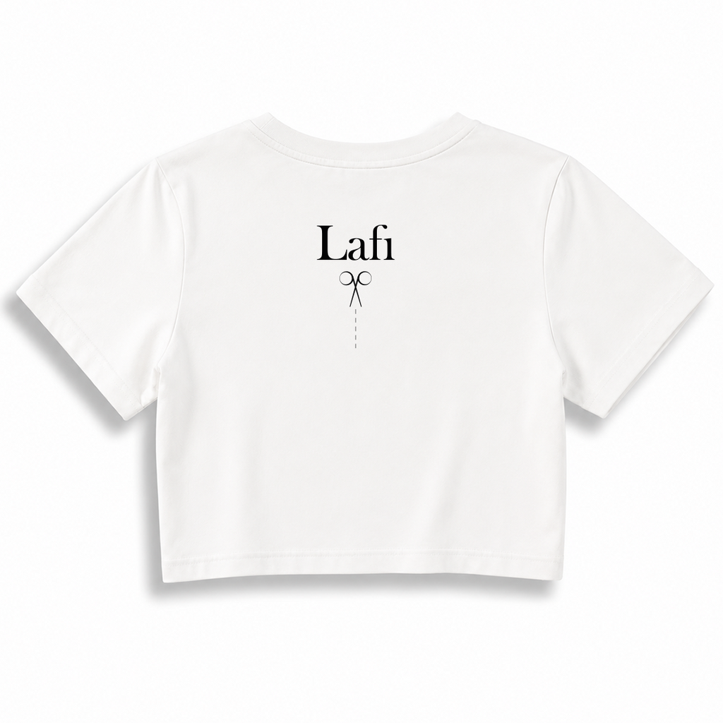Kadın Crop T-shirt / Lafı Kes