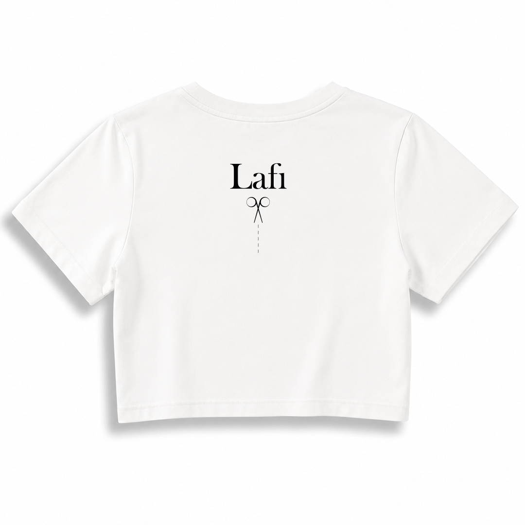 Kadın Crop T-shirt / Lafı Kes