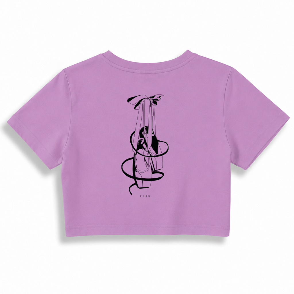 Kadın Crop Tshirt / Balerin