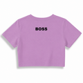 Kadın Crop T-shirt / Boss