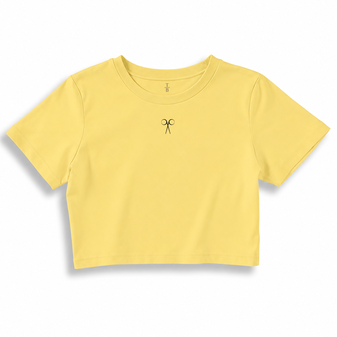 Kadın Crop T-shirt / Lafı Kes