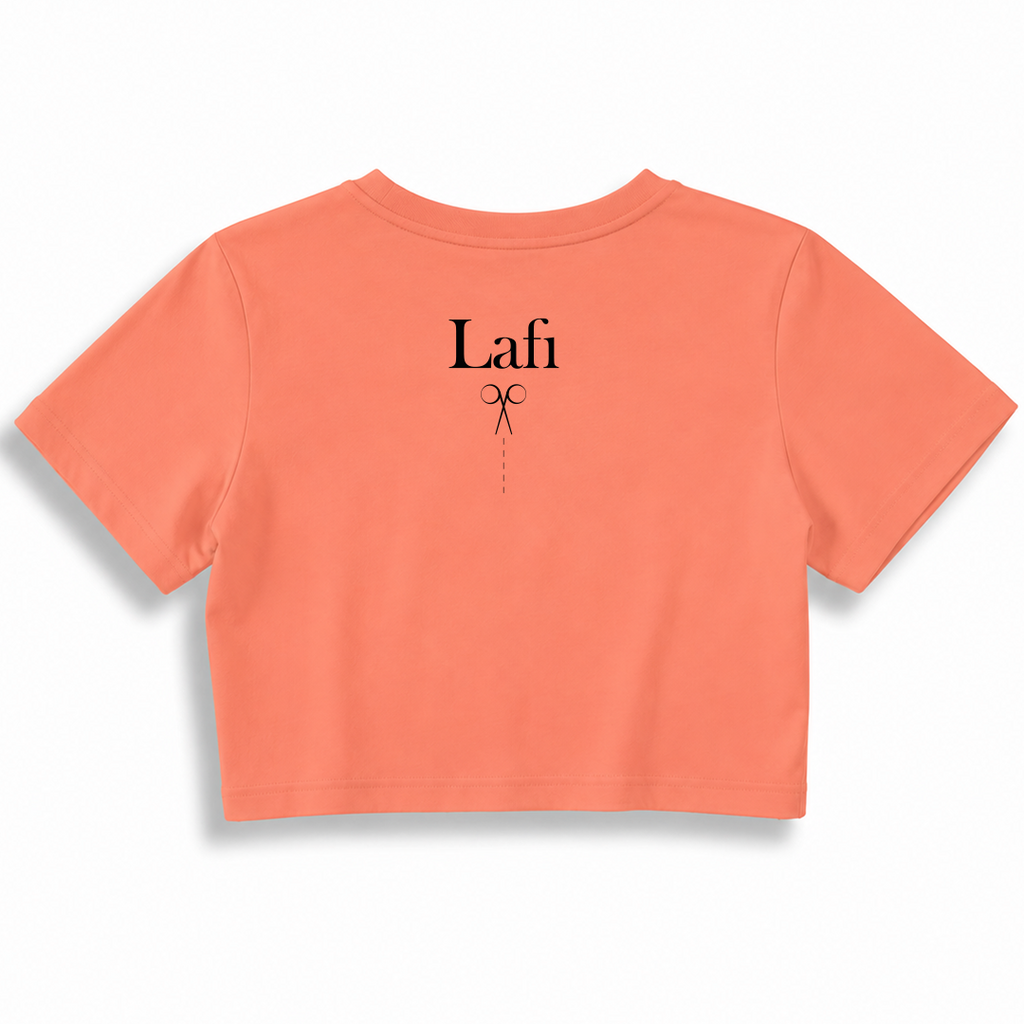 Kadın Crop T-shirt / Lafı Kes