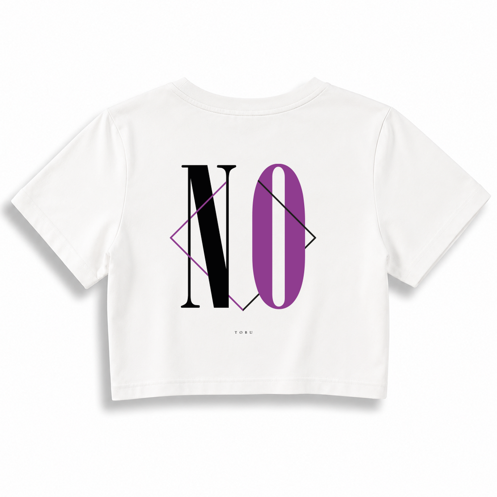 Kadın Crop T-shirt / NO