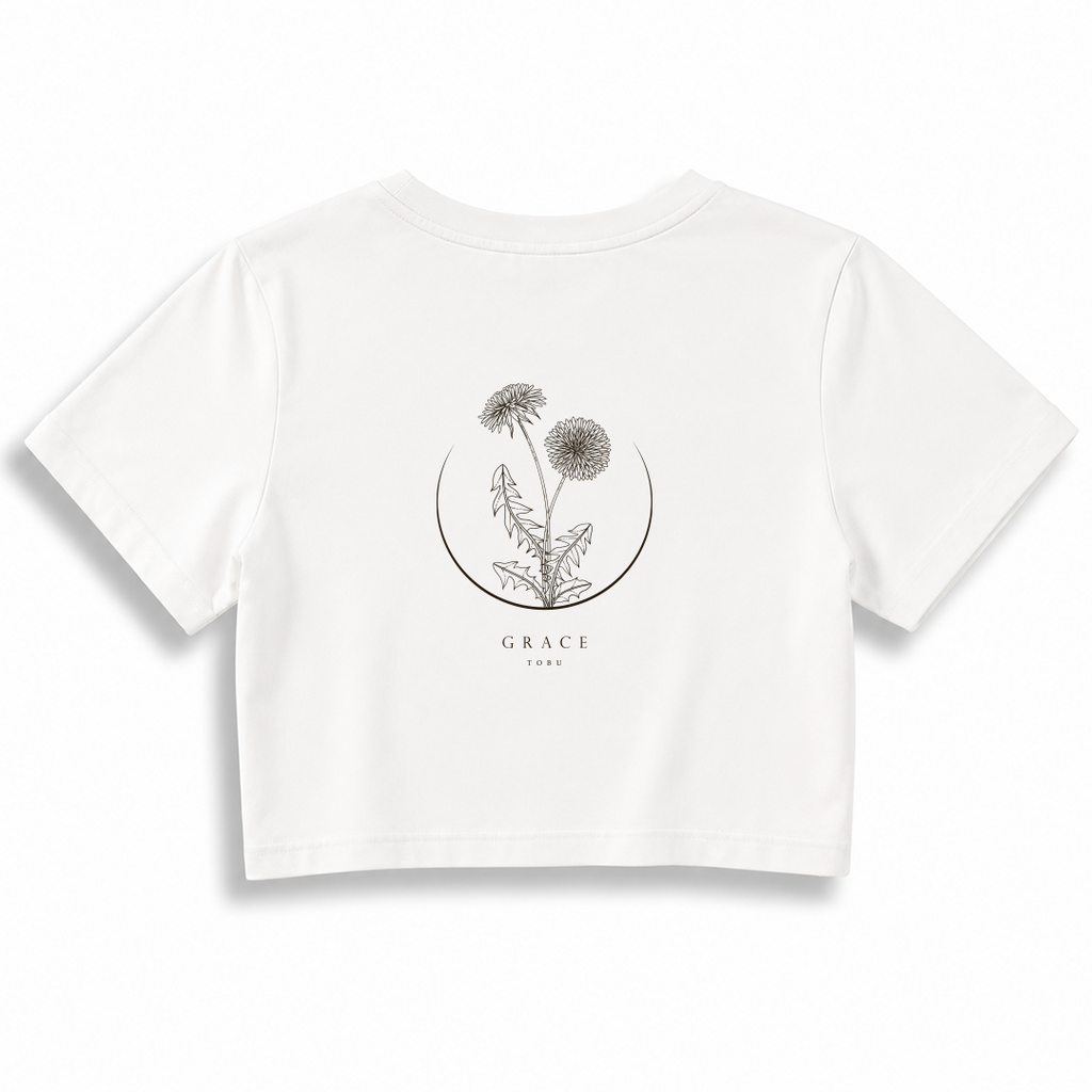 Kadın Crop T-shirt / Grace