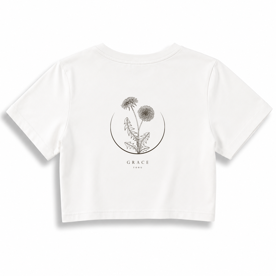 Kadın Crop T-shirt / Grace