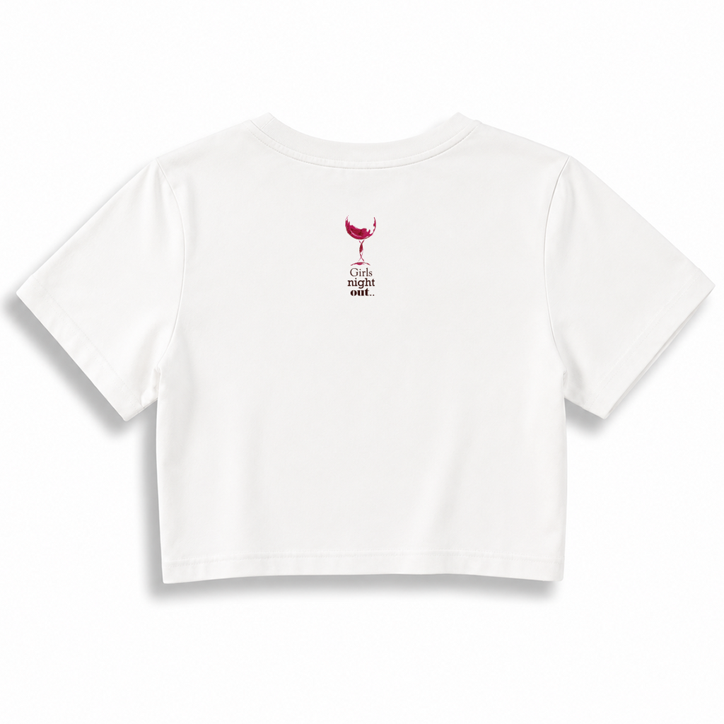 Kadın Crop T-shirt / Girls Night