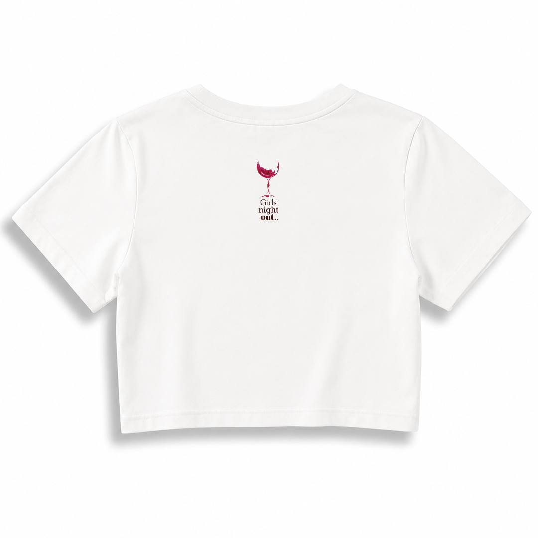 Kadın Crop T-shirt / Girls Night