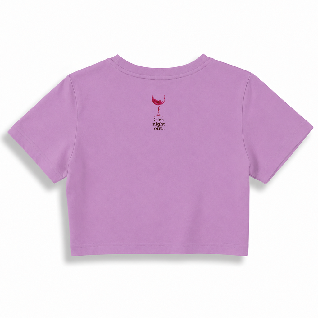 Kadın Crop T-shirt / Girls Night