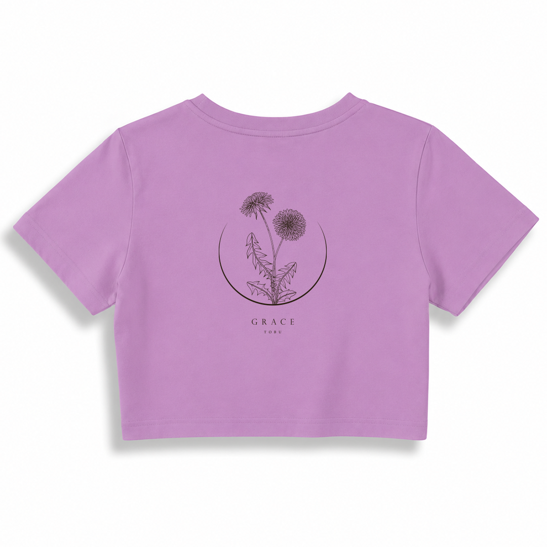 Kadın Crop T-shirt / Grace