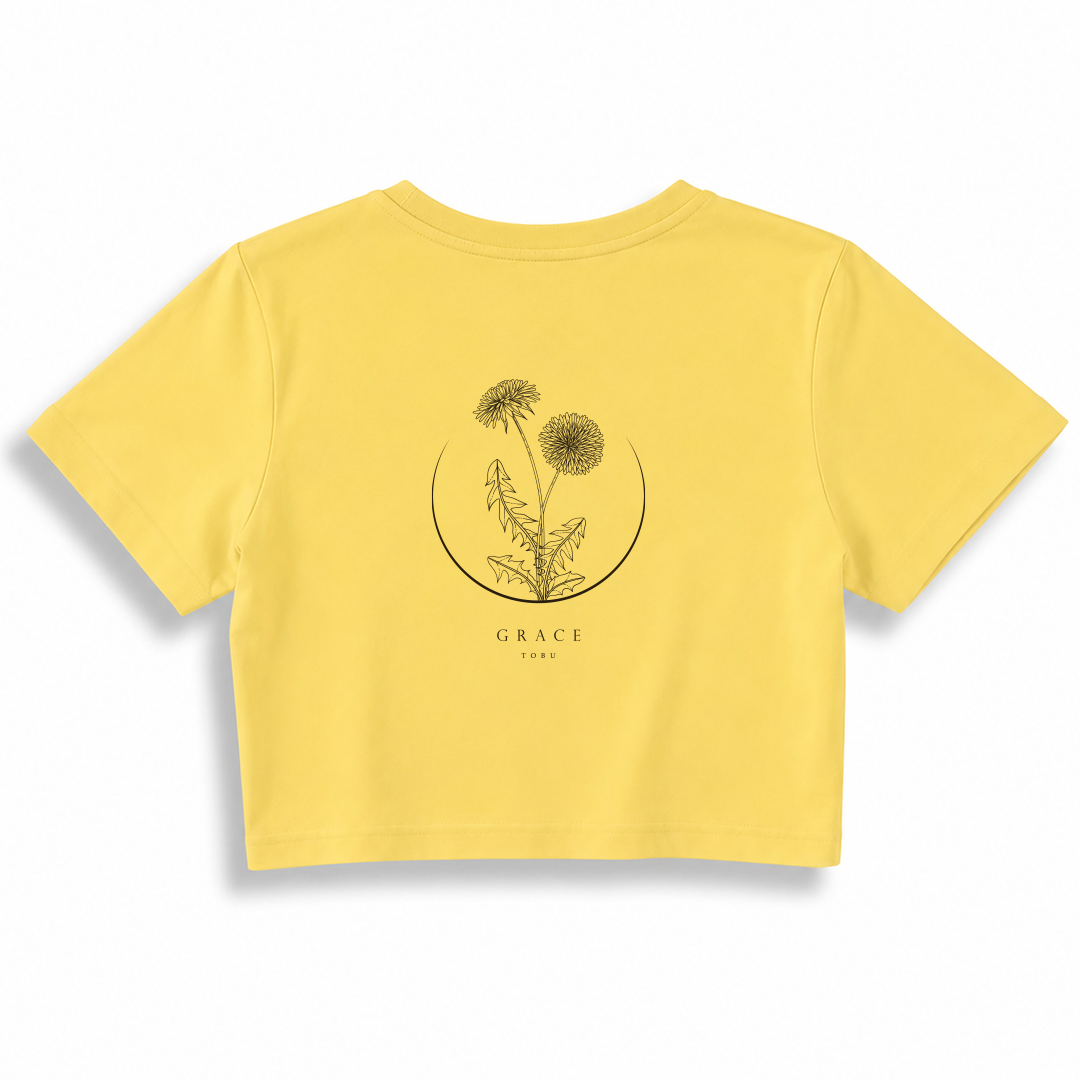 Kadın Crop T-shirt / Grace