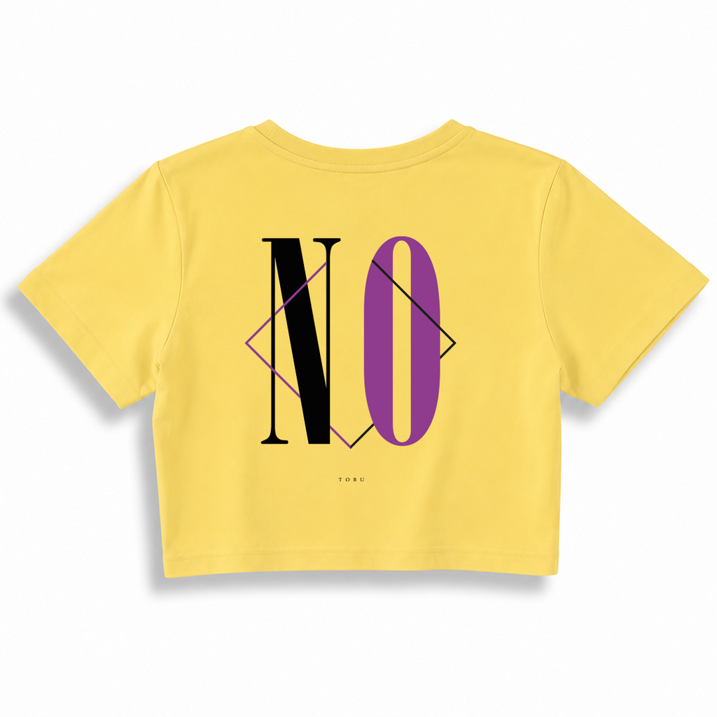 Kadın Crop T-shirt / NO