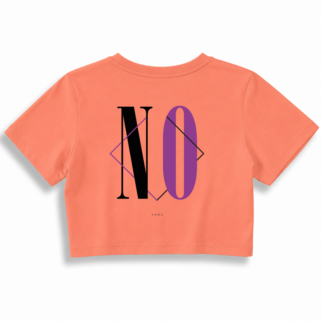 Kadın Crop T-shirt / NO
