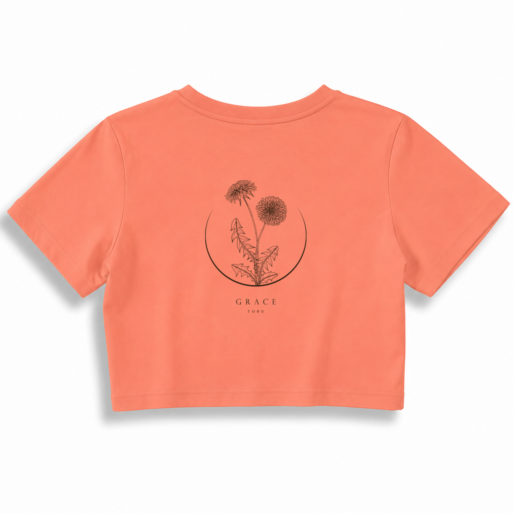 Kadın Crop T-shirt / Grace