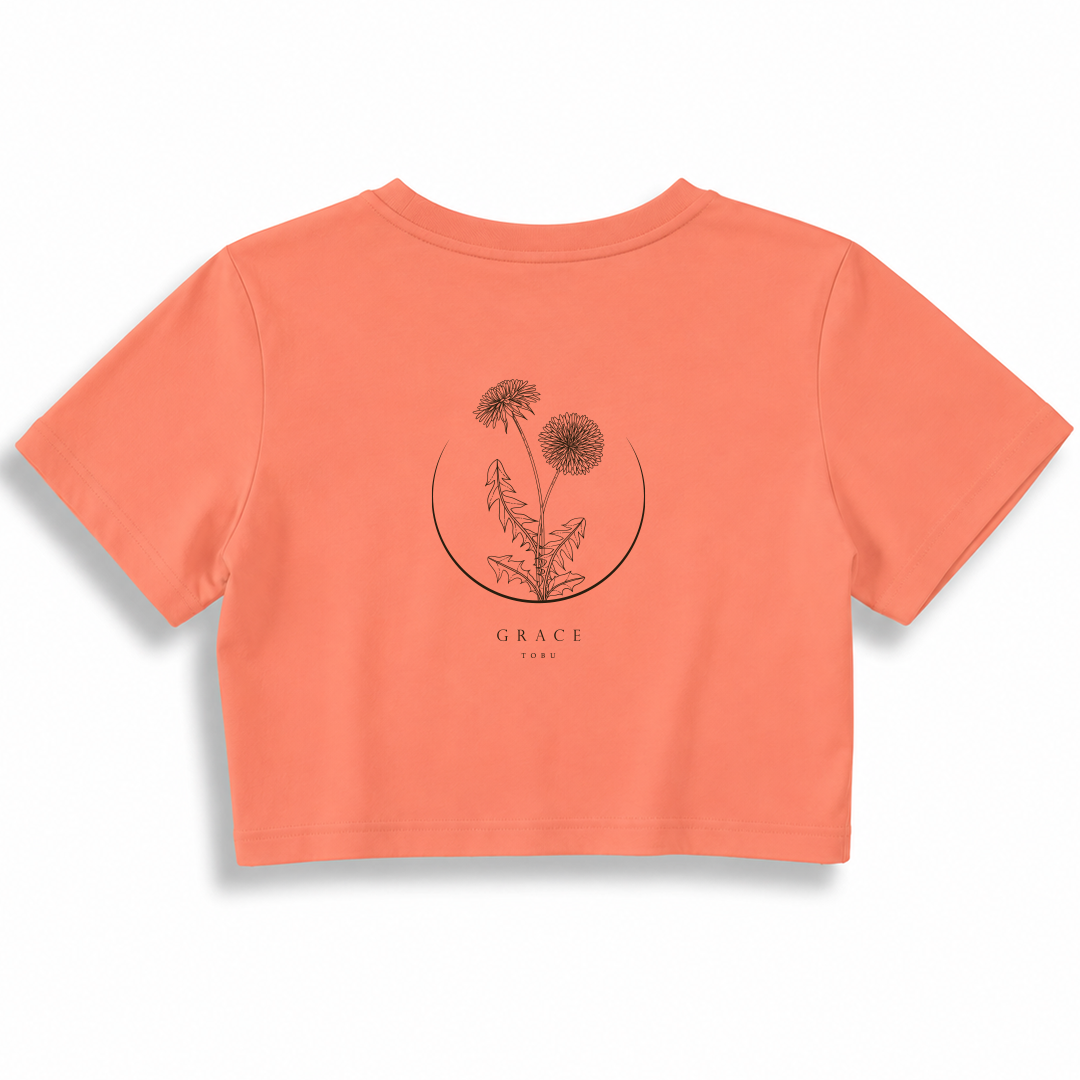 Kadın Crop T-shirt / Grace
