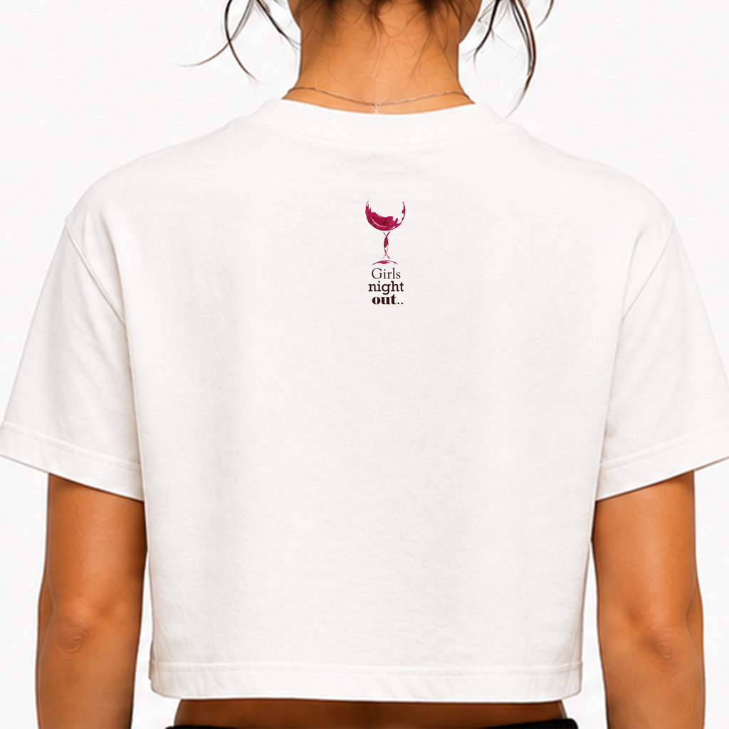 Kadın Crop T-shirt / Girls Night
