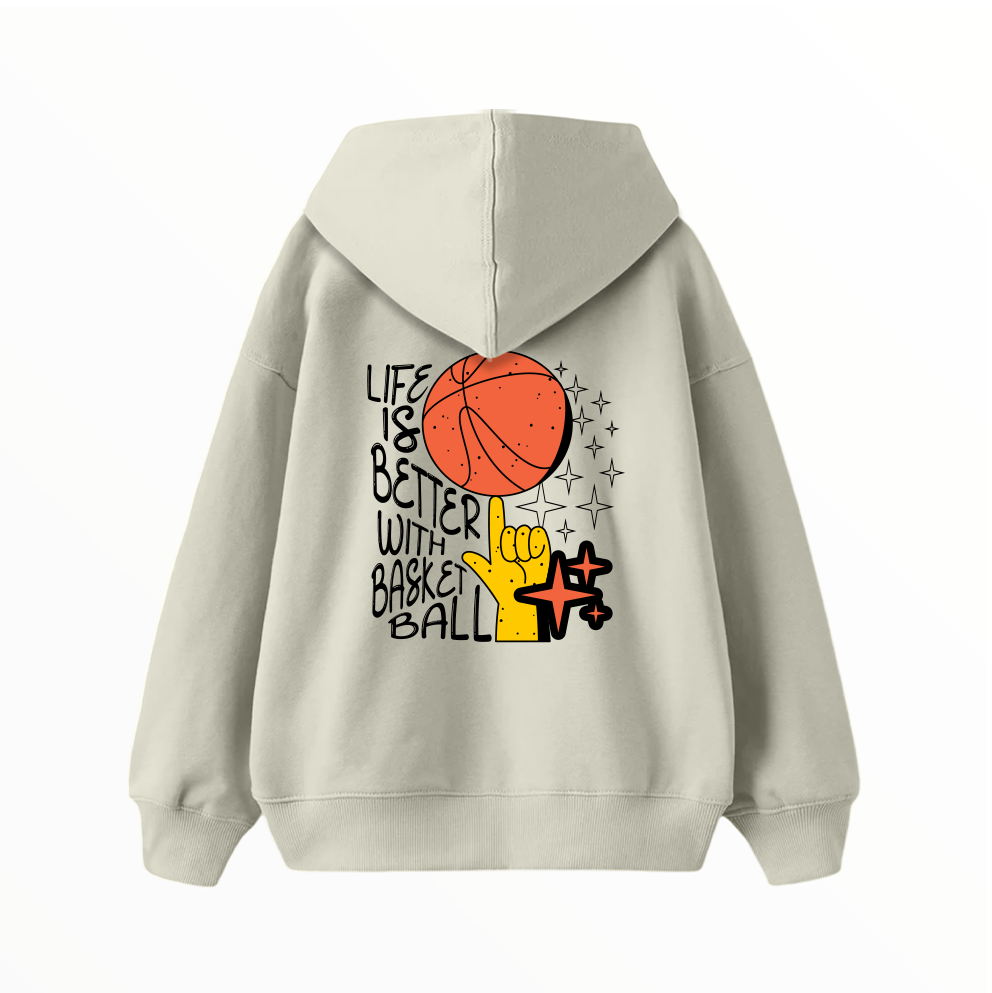 Çocuk Hoodie / Basketball Life