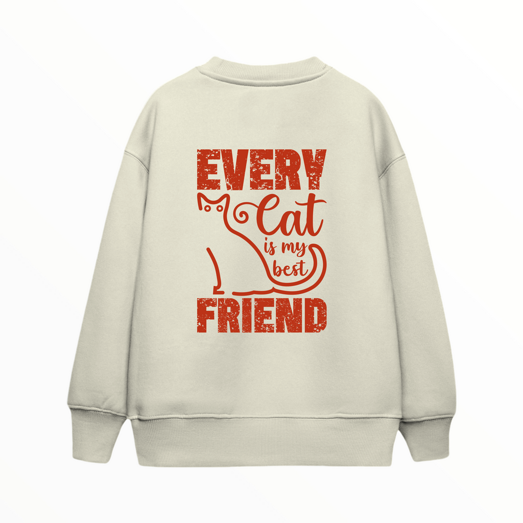 Çocuk Sweatshirt / Cat Friend