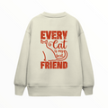 Çocuk Sweatshirt / Cat Friend