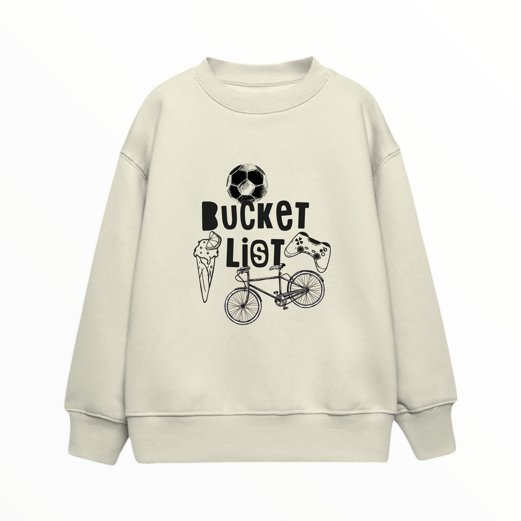 Çocuk Sweatshirt / Bucket List