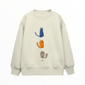 Çocuk Sweatshirt / Cats Trio