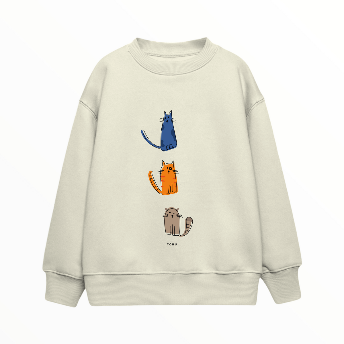 Çocuk Sweatshirt / Cats Trio