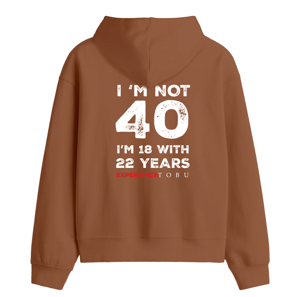 Oversize Hoodie /Tobu Studio / Not 40