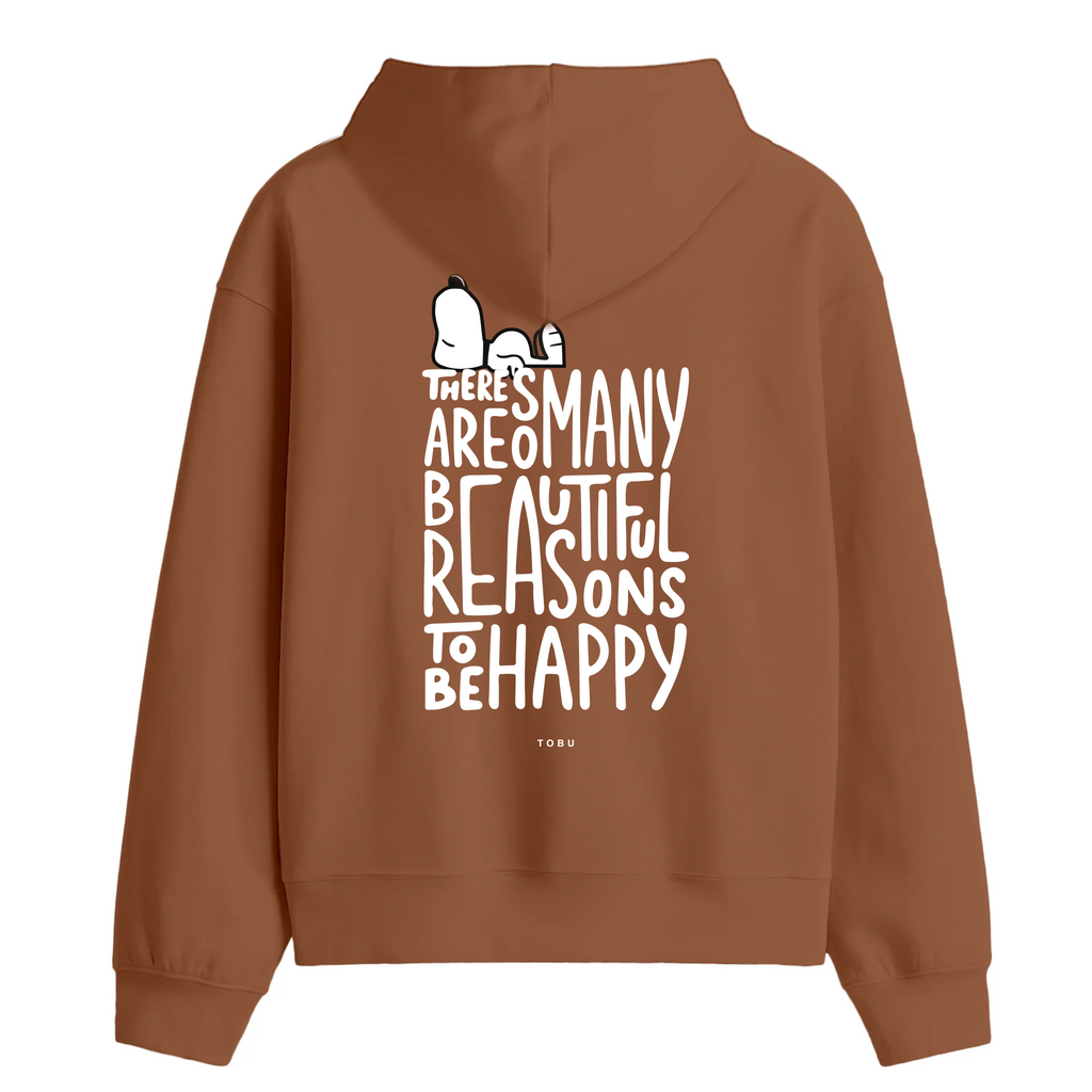 Oversize Hoodie / Mindset / To Be Happy