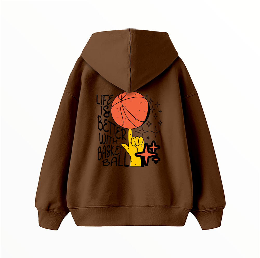 Çocuk Hoodie / Basketball Life
