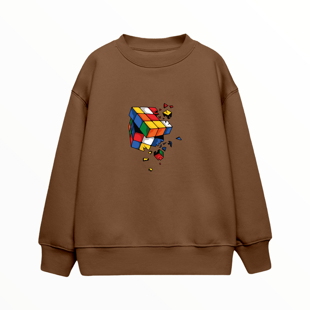 Çocuk Sweatshirt / Zeka Kübü