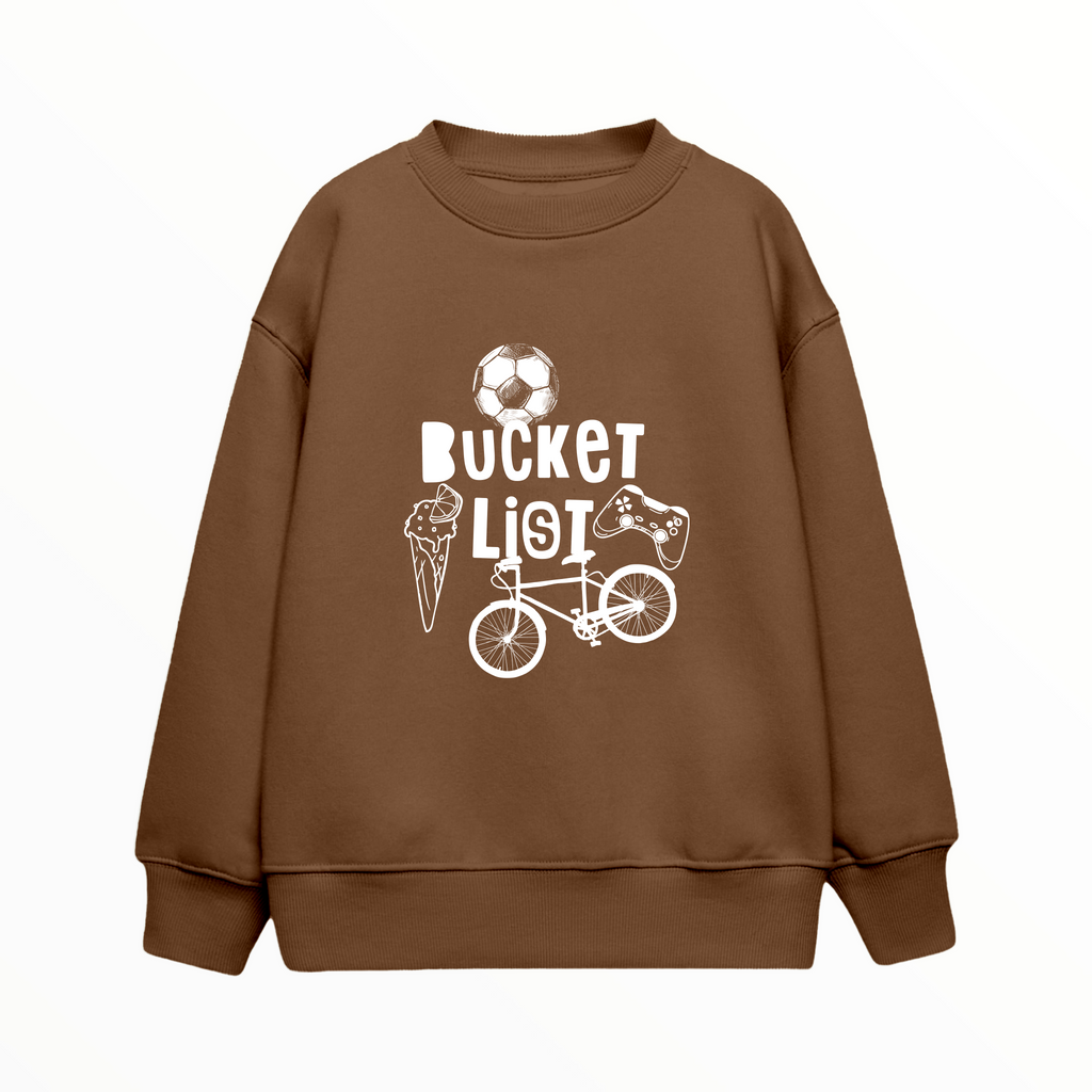 Çocuk Sweatshirt / Bucket List