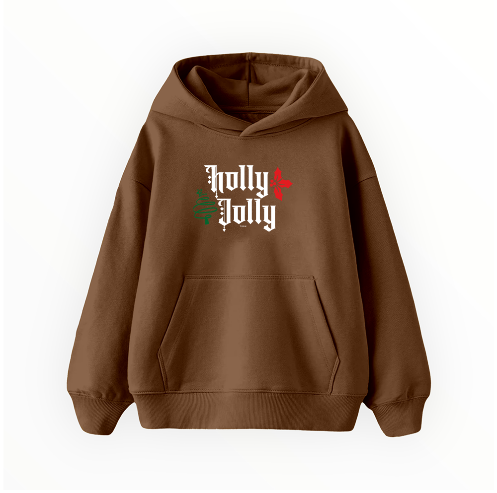 Çocuk Hoodie / Holly Jolly