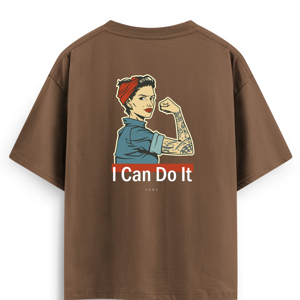Oversize T-shirt / Mindset / I Can Do It