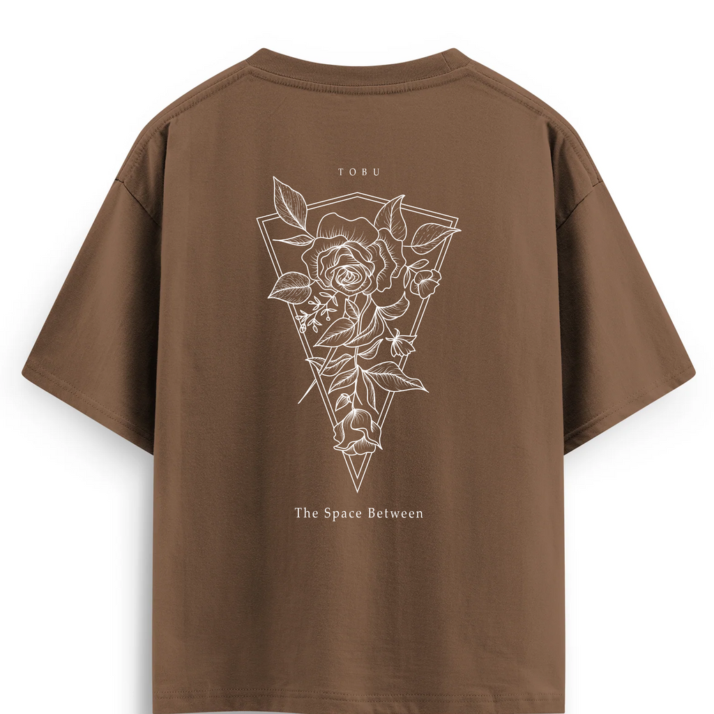 Oversize T-shirt / TOBU STUDIO / Silent Bloom